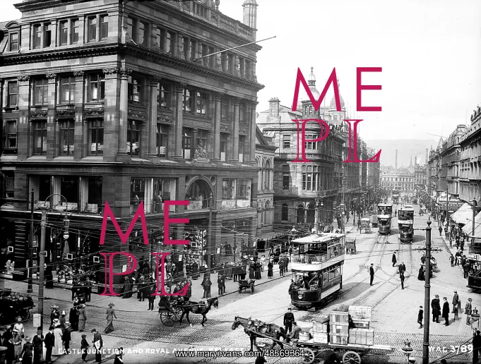 : Castle Junction and Royal Avenue, Belfast : Castle Junction and Royal Avenue, Belfast