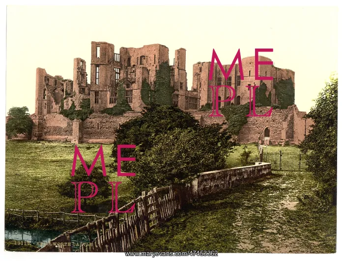 : The castle, Kenilworth, England : The castle, Kenilworth, England