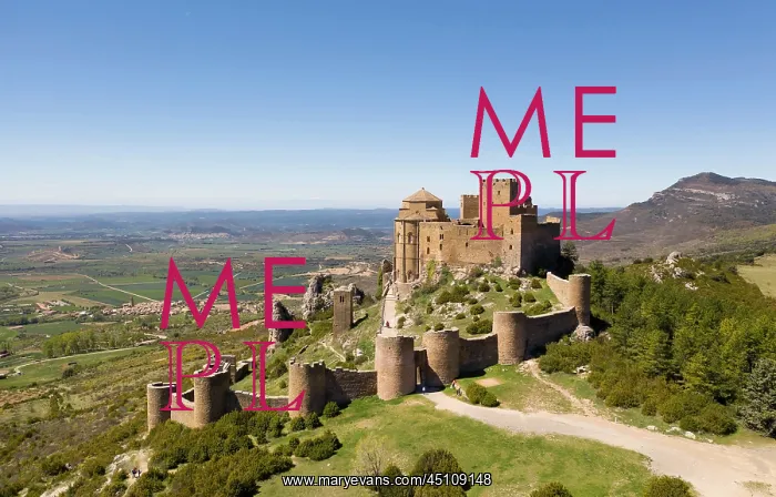 : Castle of Loarre, Loarre, Aragon, Spain : Castle of Loarre, Loarre, Aragon, Spain