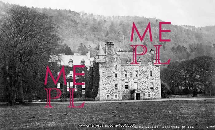 : Castle Menzies, Scotland : Castle Menzies, Scotland