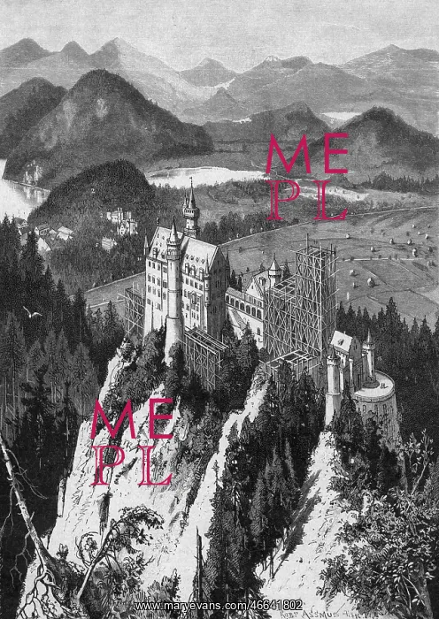 : Castle Neuschwanstein, Bavaria : Castle Neuschwanstein, Bavaria