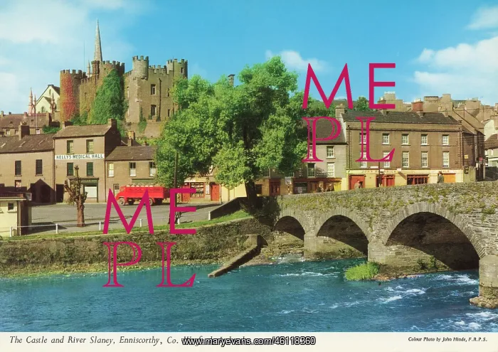 : Castle and River Slaney, Enniscorthy, Ireland : Castle and River Slaney, Enniscorthy, Ireland
