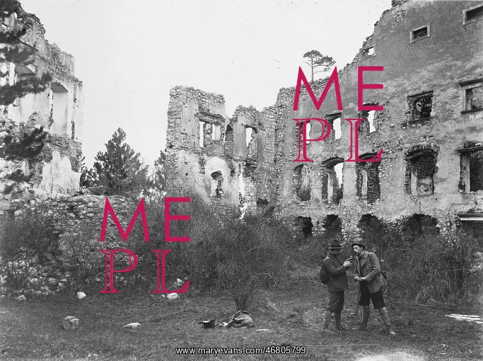 : Castle ruin Emmerberg in Lower Austri : Castle ruin Emmerberg in Lower Austri