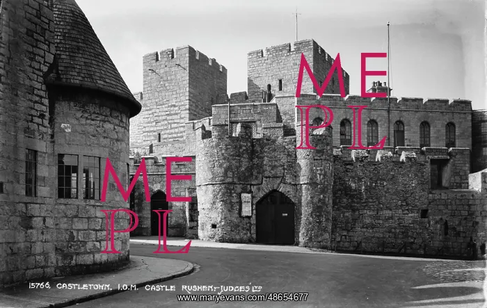 : Castle Rushen in Castletown : Castle Rushen in Castletown