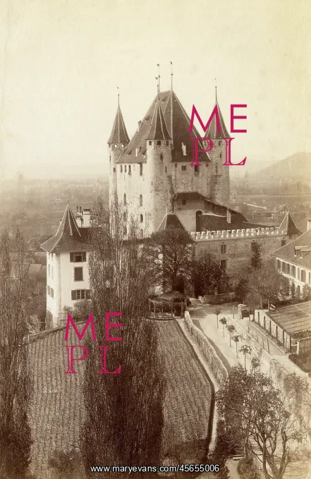 : Castle - Thun, canton of Bern in Switzerland