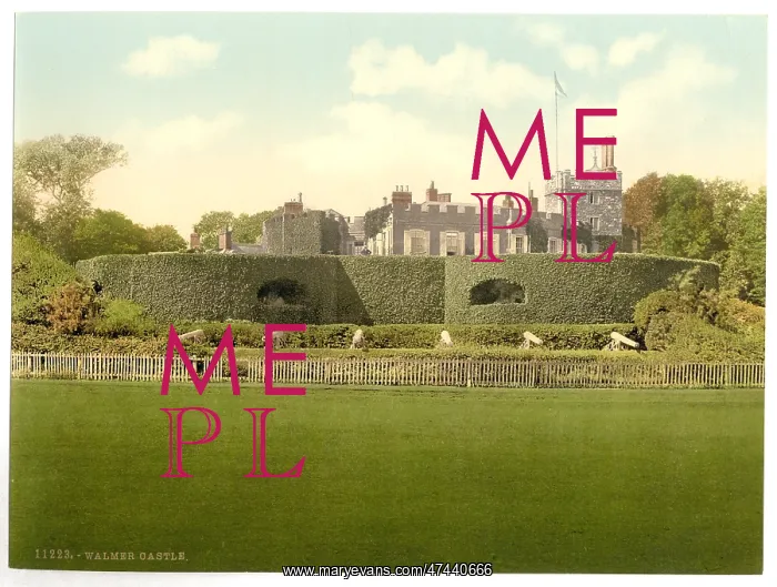 : The castle, Walmer, England : The castle, Walmer, England