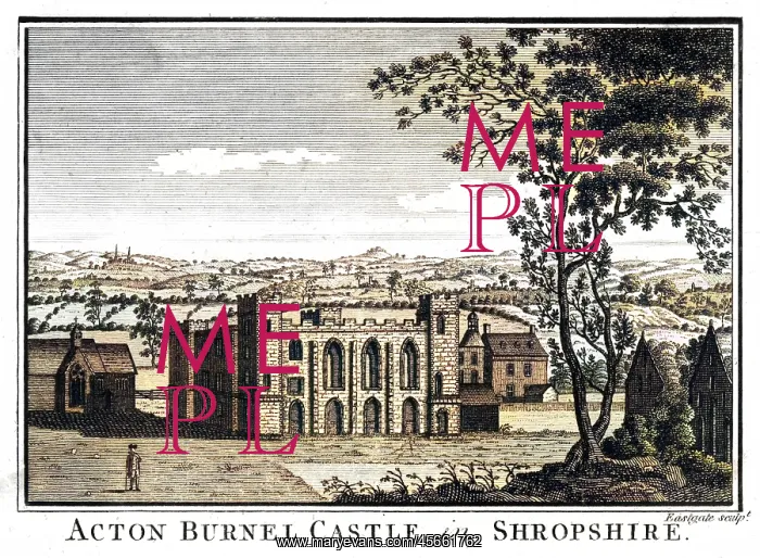  : CASTLES / ACTON BURNEL / C18