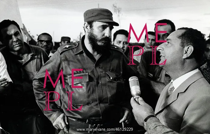 : Castro Speaks To Press, Havana, Cuba : Castro Speaks To Press, Havana, Cuba