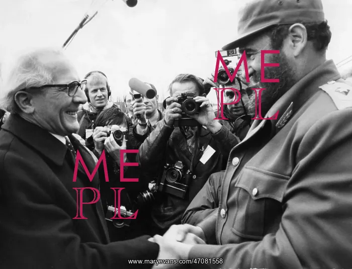 : Castro Visits Germany : Castro Visits Germany