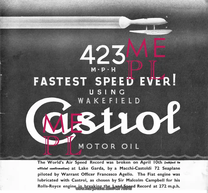 : Castrol 423mph Machi Castoldi Speed Record : Castrol 423mph Machi Castoldi Speed Record