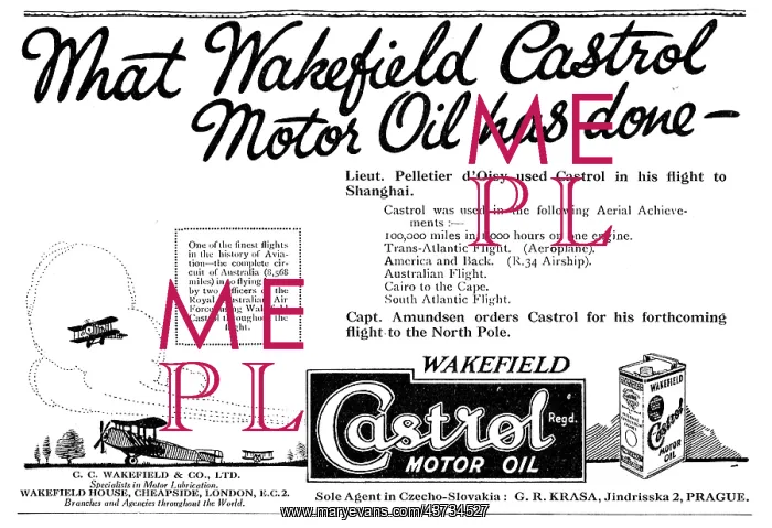 : Castrol Aero Engine Oil : Castrol Aero Engine Oil