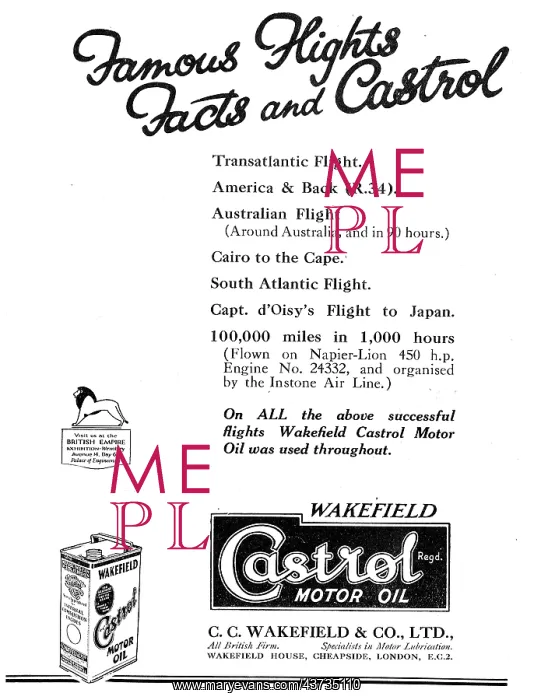: Castrol Aero Engine Oil : Castrol Aero Engine Oil