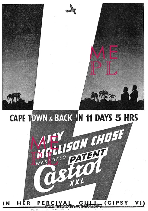 : Castrol Aero Oils - Amy Mollison : Castrol Aero Oils - Amy Mollison