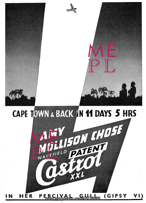 : Castrol Aero Oils - Return Cape Flight : Castrol Aero Oils - Return Cape Flight