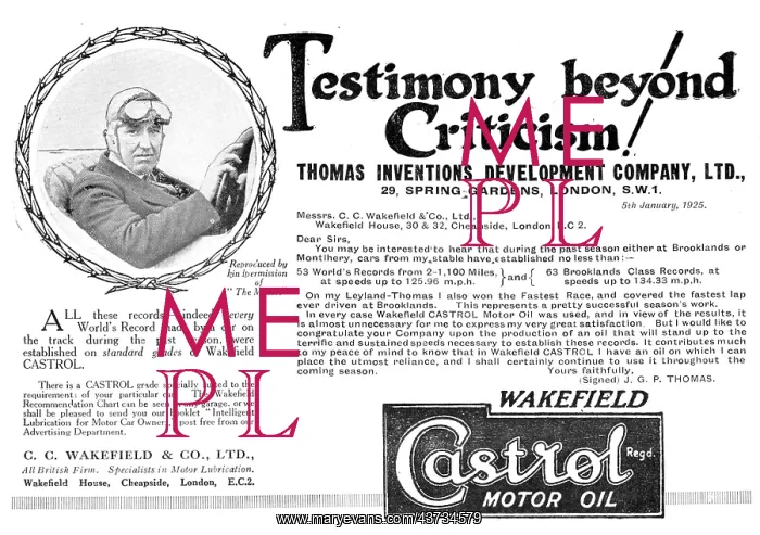  : Castrol Motor Oil