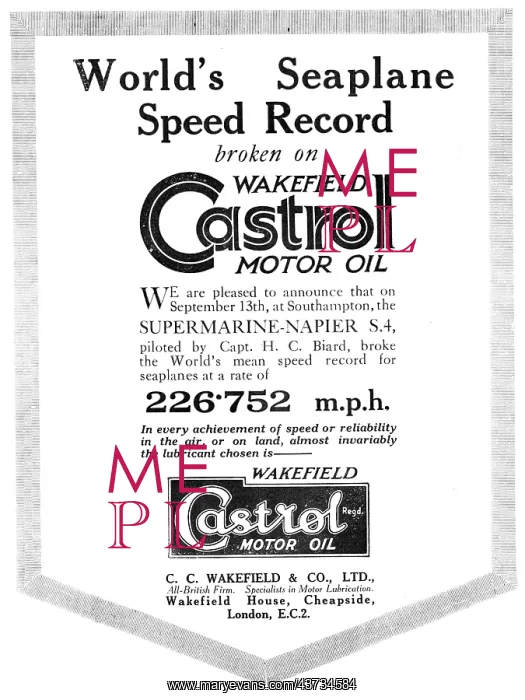  : Castrol Motor Oil