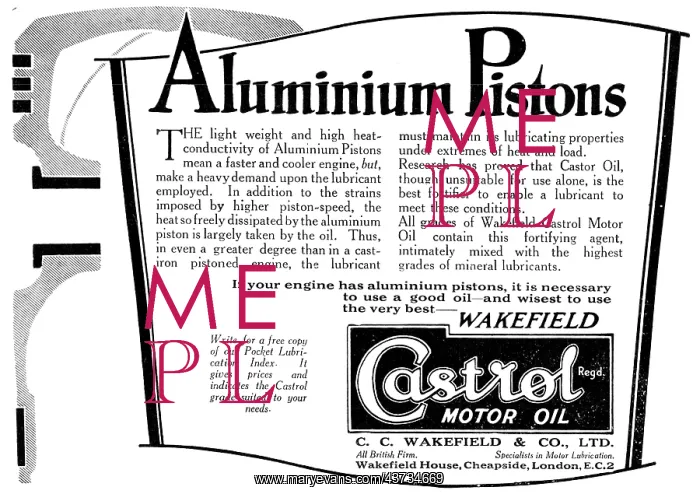  : Castrol Motor Oil