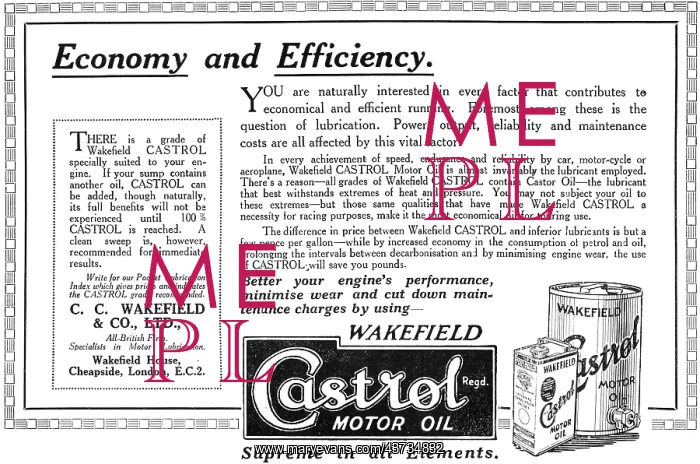  : Castrol Motor Oil