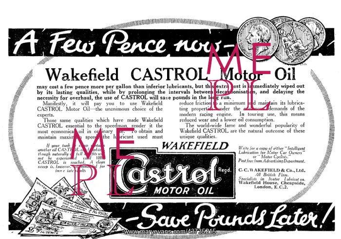  : Castrol Motor Oil