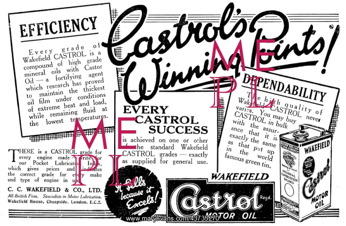  : Castrol Motor Oil