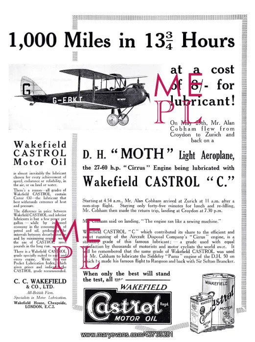  : Castrol Motor Oil