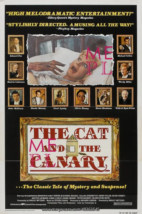 : The Cat and the Canary a 1927 American silent : The Cat and the Canary a 1927 American silent