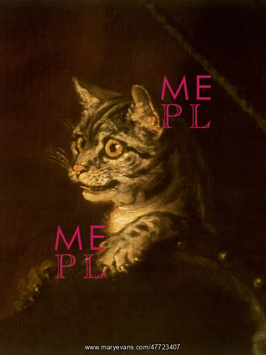 : Cat clings to Back of an Armchair, by Hogarth : Cat clings to Back of an Armchair, by Hogarth
