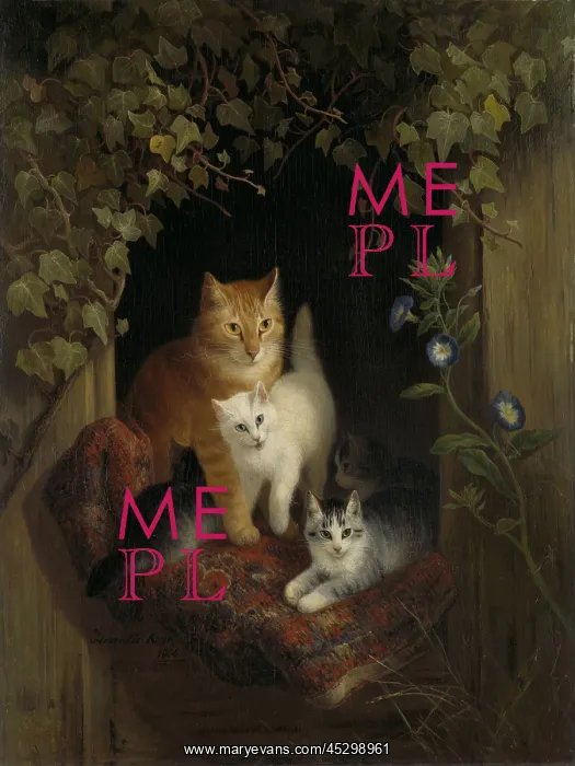 : Cat with Kittens : Cat with Kittens