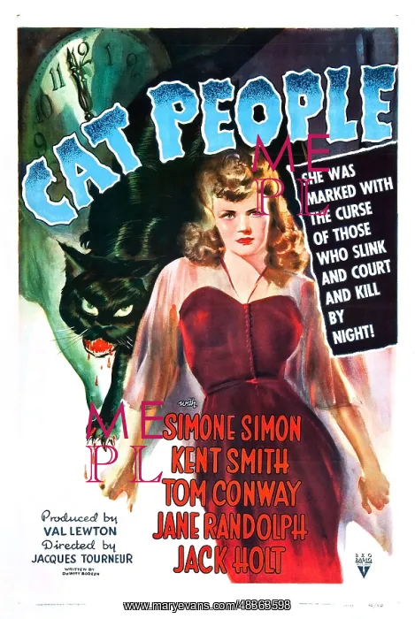 : Cat People starring Simone Simon and Kent Smith : Cat People starring Simone Simon and Kent Smith