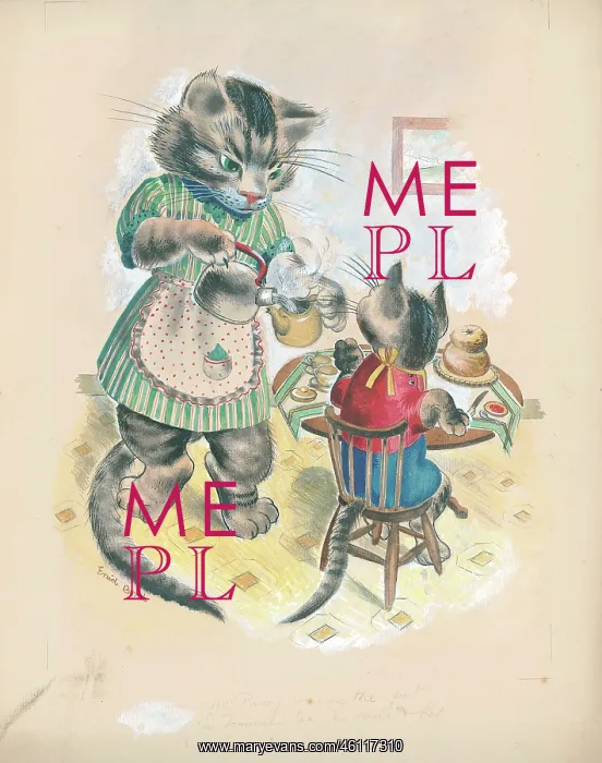  : Cat teatime