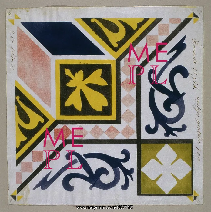 : Catalan Modernism. Original desing of tile for the decoratio : Catalan Modernism. Original desing of tile for the decoratio