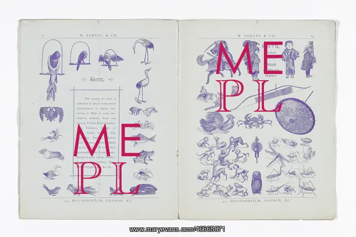 : Catalogue published by M. Samuel & Co. for Christmas 1891 : Catalogue published by M. Samuel & Co. for Christmas 1891