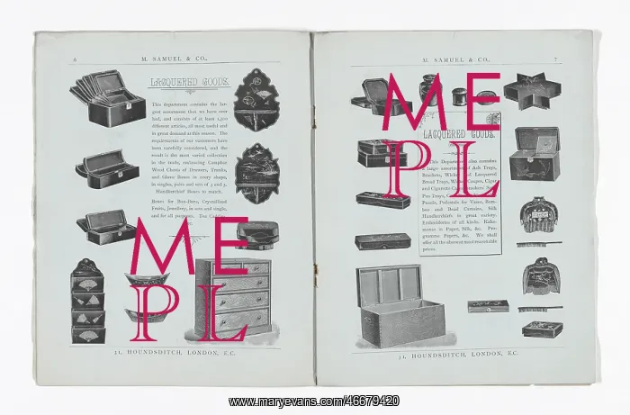 : Catalogue published by M. Samuel & Co. for Christmas 1891 : Catalogue published by M. Samuel & Co. for Christmas 1891
