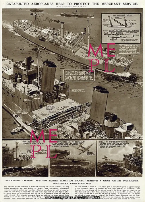 : Catapulted aeroplanes by G. H. Davis : Catapulted aeroplanes by G. H. Davis