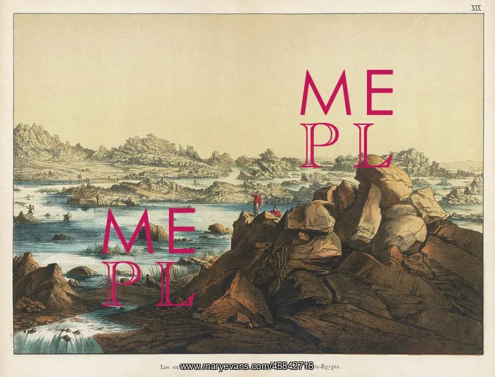 : Cataracts of the Nile above Aswan, Upper Egypt : Cataracts of the Nile above Aswan, Upper Egypt