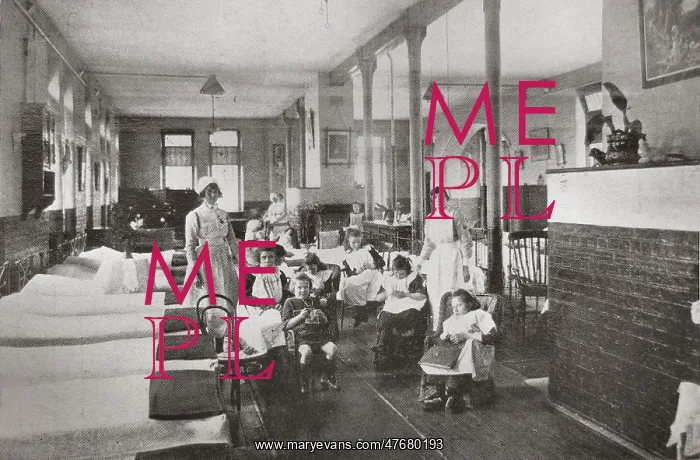 : Caterham Asylum. Surrey - Disabled Children's Ward : Caterham Asylum. Surrey - Disabled Children's Ward