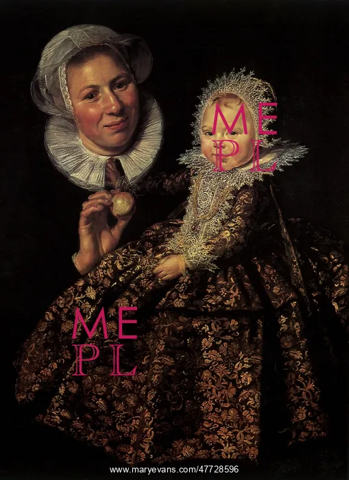  : Catharina Hooft, by Frans Hals
