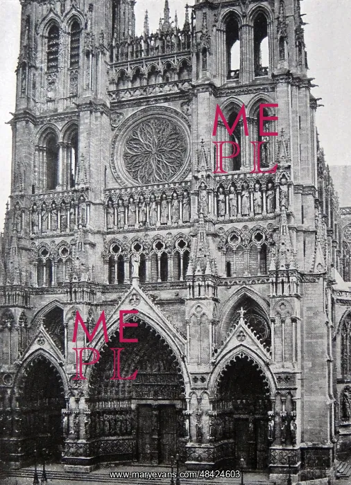 : Cathedral of Amiens, Exterior : Cathedral of Amiens, Exterior