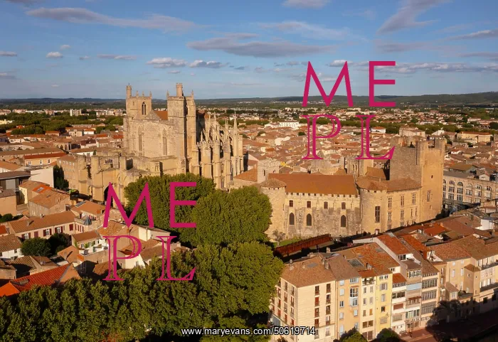: Cathedral and Archbishops Palace, Narbonne, Aude, France : Cathedral and Archbishops Palace, Narbonne, Aude, France