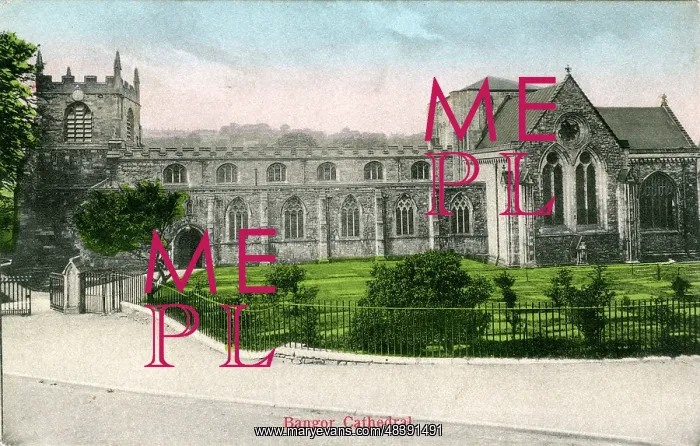 : The Cathedral, Bangor, Caernarvonshire : The Cathedral, Bangor, Caernarvonshire