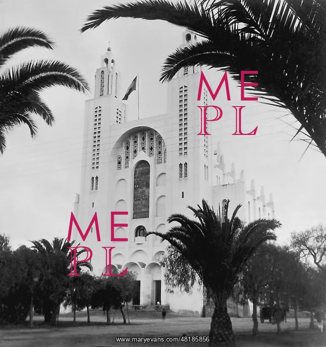 : Cathedral of Casablanca, 1930 : Cathedral of Casablanca, 1930