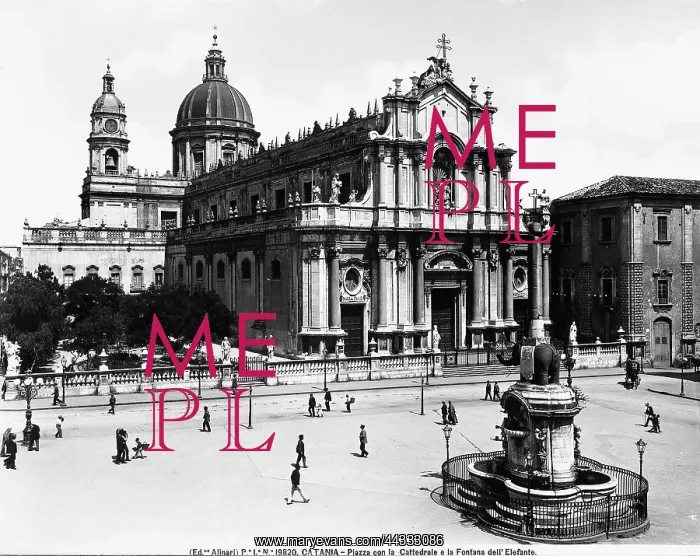 : Italy. The cathedral of Catania, dedicated to Saint Agatha : Italy. The cathedral of Catania, dedicated to Saint Agatha