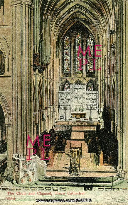 : Cathedral Choir & Chancel, Truro, Cornwall : Cathedral Choir & Chancel, Truro, Cornwall
