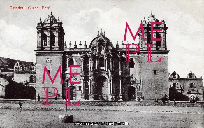 : Cathedral in Cusco, Peru, South America : Cathedral in Cusco, Peru, South America