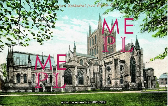 : The Cathedral, Hereford, Herefordshire : The Cathedral, Hereford, Herefordshire