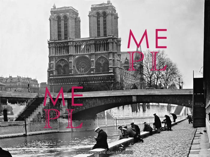 : Cathedral Notre Dame de Paris, 1936 : Cathedral Notre Dame de Paris, 1936