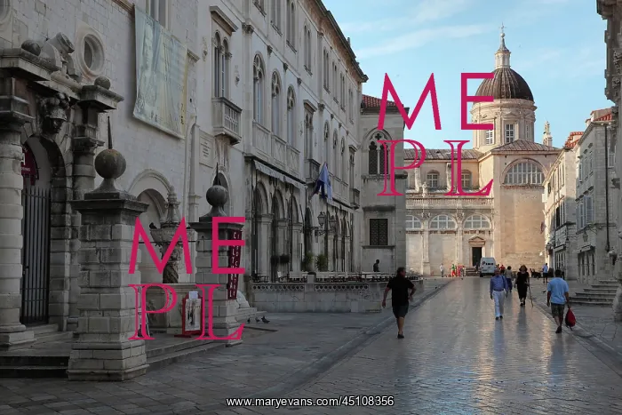 : Cathedral and Rector's Palace, Old Town, Dubrovnik, Croatia : Cathedral and Rector's Palace, Old Town, Dubrovnik, Croatia