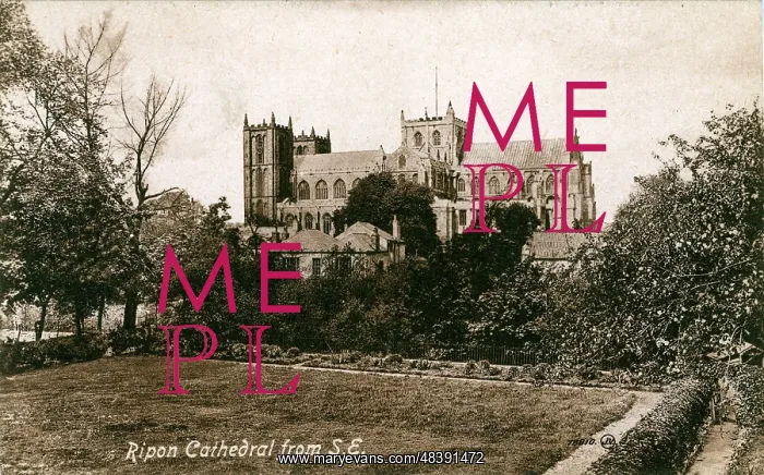 : The Cathedral, Ripon, Yorkshire : The Cathedral, Ripon, Yorkshire