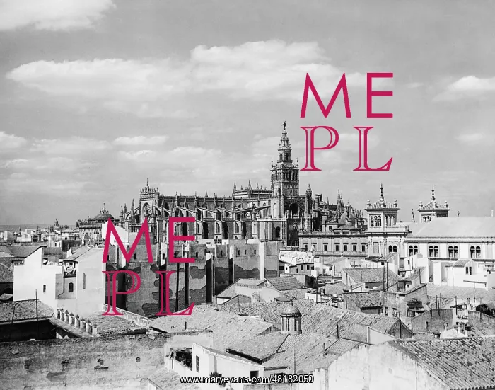 : Cathedral of Seville, 1936 : Cathedral of Seville, 1936