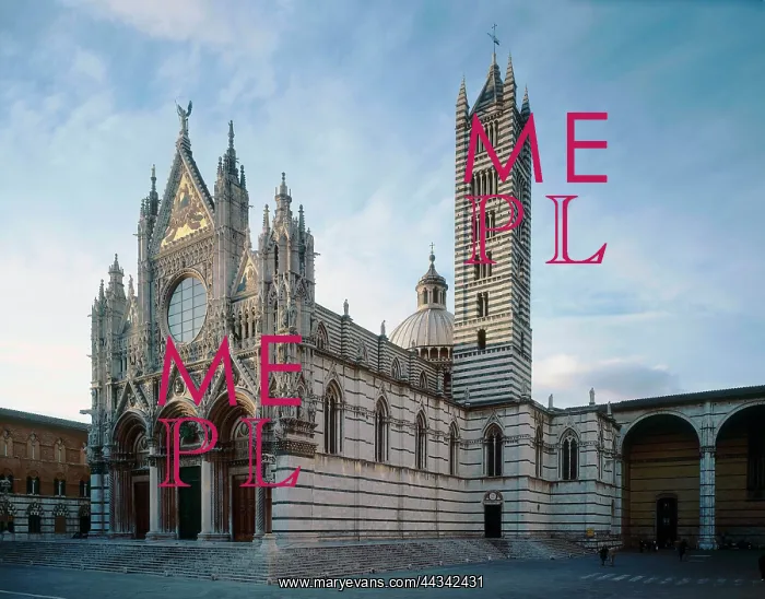 : The Cathedral of Siena, Italy : The Cathedral of Siena, Italy